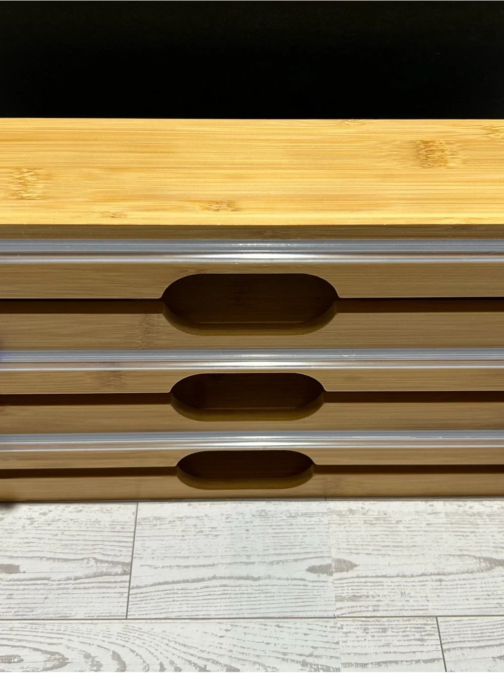 Bamboo Stackable Drawer Organizer - Natural Bamboo